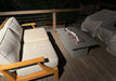 TessaRai Rect 24 Tumbled Wall Gas Firepit — Match Lite — view 2