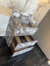 MEG Custom Marble By Ziynet A. LLC Calacatta Viola Marble Vanity Freestanding - Detail View 3