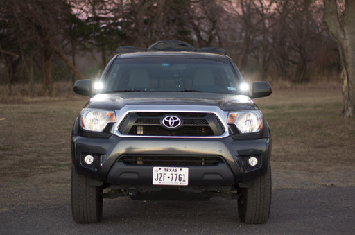 Rago Fabrication 2005-2015 2nd Gen Toyota Tacoma Ditch Light Brackets – image 2 of 5