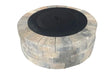 TessaRai Round Stainless Steel Smokeless Insert — fits opening 28-34"