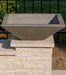 TessaRai 48" Square Fire Bowl Kit — Match Lite — front view