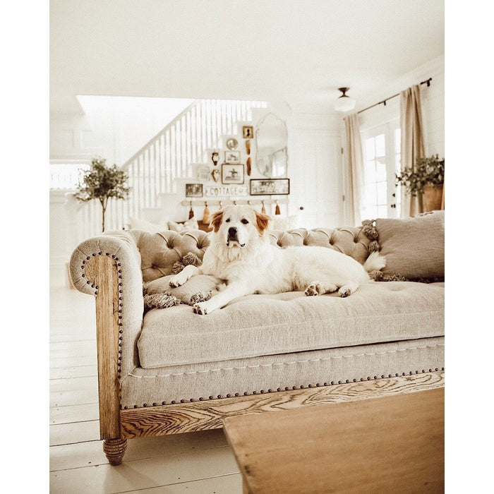 Park Hill Collections Country French Hillcrest Tufted Sofa EFS81664 Park Hill Collection