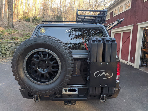 RAM RAM 1500 Dual Swing Carrier System Rear Bumper 2009-2018 Rear Bumper
