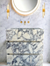 MEG Custom Marble By Ziynet A. LLC Made to-order Freestanding Vanity Unit with marle drawers Calacatta... Sink & Faucet