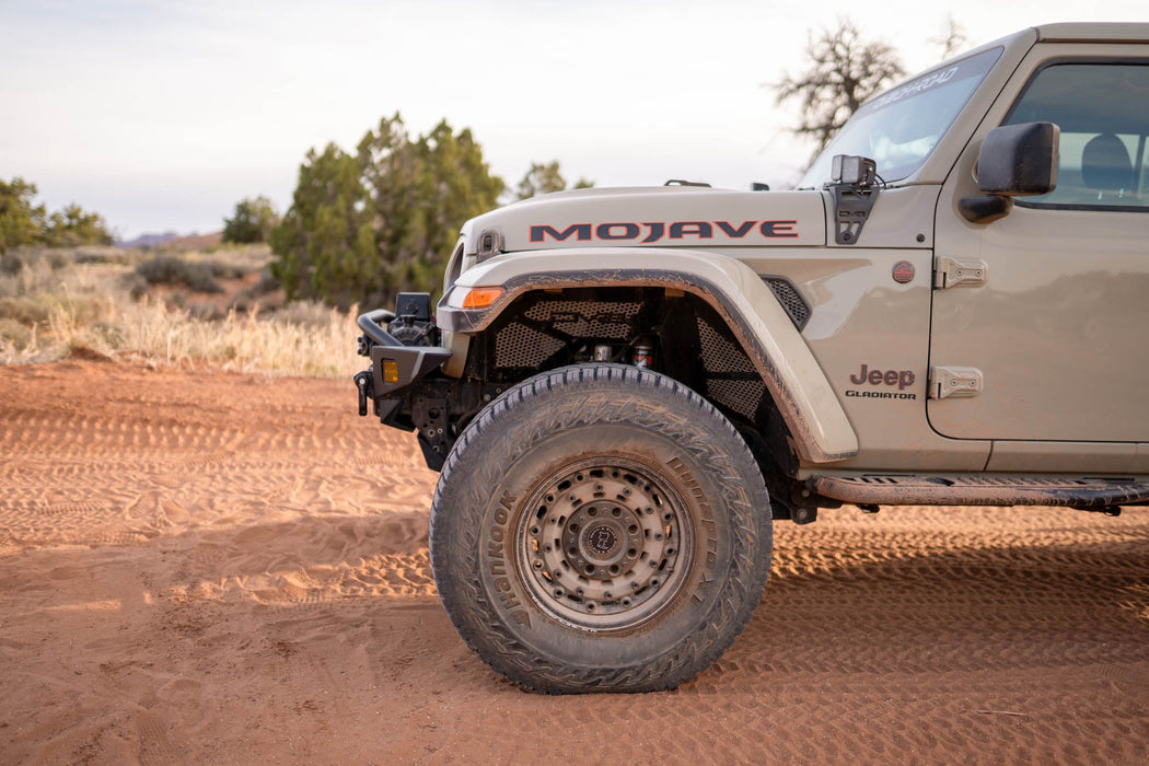 DV8 Offroad 2018-2023 Jeep JL & JT Front Inner Fenders – on the trail, image 4 of 18