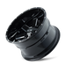 Ion Alloy 141 Gloss Black Milled Wheel 3