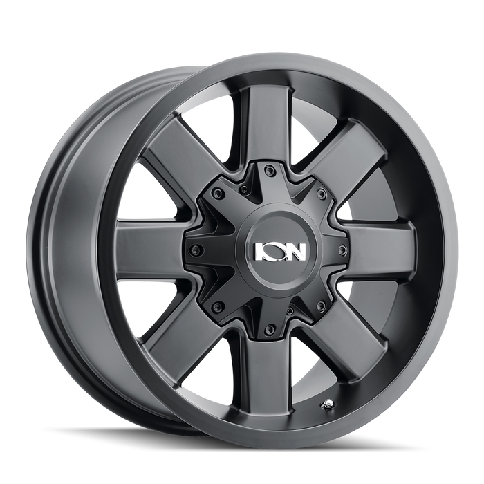 Ion Alloy 141 Satin Black Wheel 1