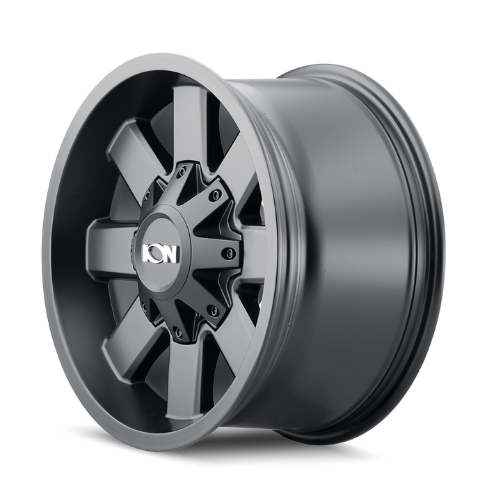 Ion Alloy 141 Satin Black Wheel 2