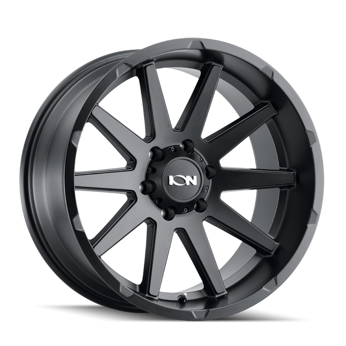 Ion Alloy 143 Matte Black Wheel 1