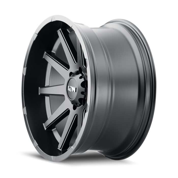 Ion Alloy 143 Matte Black Wheel 2
