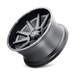 Ion Alloy 143 Matte Black Wheel 3