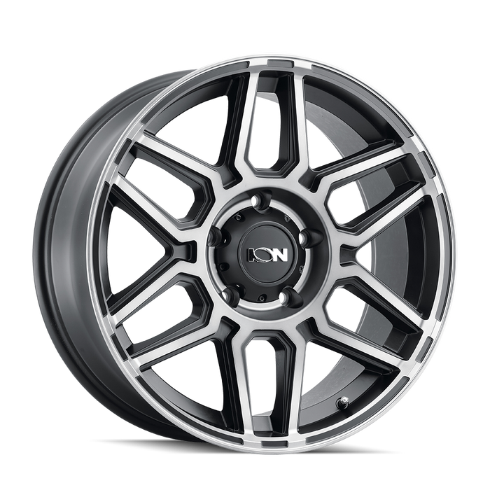 Ion Alloy 146 Matte Black Machined with Dark Wheel 1