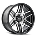 Ion Alloy 147 Gloss Black Machined Wheel 1