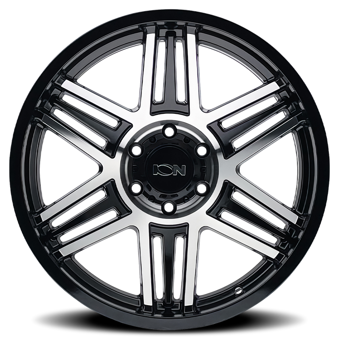 Ion Alloy 147 Gloss Black Machined Wheel 3