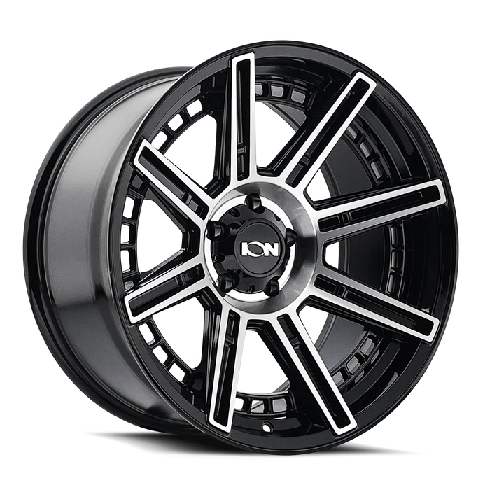 Ion Alloy 149 Gloss Black Machined Wheel 1