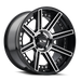 Ion Alloy 149 Gloss Black Machined Wheel 1