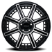 Ion Alloy 149 Gloss Black Machined Wheel 3