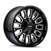Ion Alloy 152 Gloss Black Milled Wheel 1