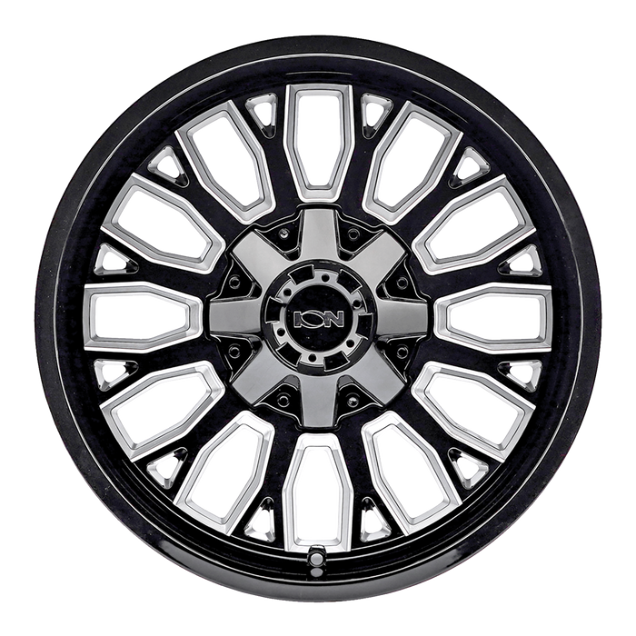 Ion Alloy 152 Gloss Black Milled Wheel 3