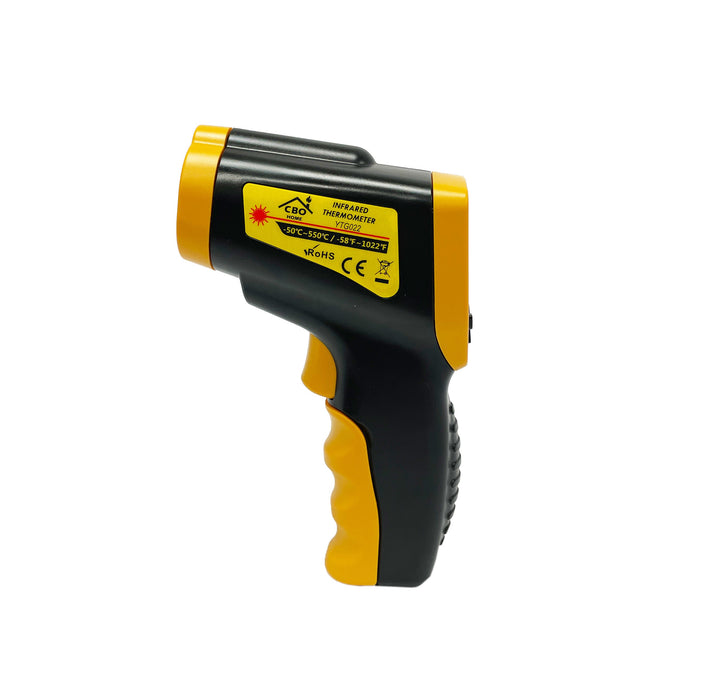 Chicago Brick Oven Infrared Thermometer Gun for Pizza Oven, Grill, Meat, Griddle, HVAC, Engine | -58°F to 1022°F Range