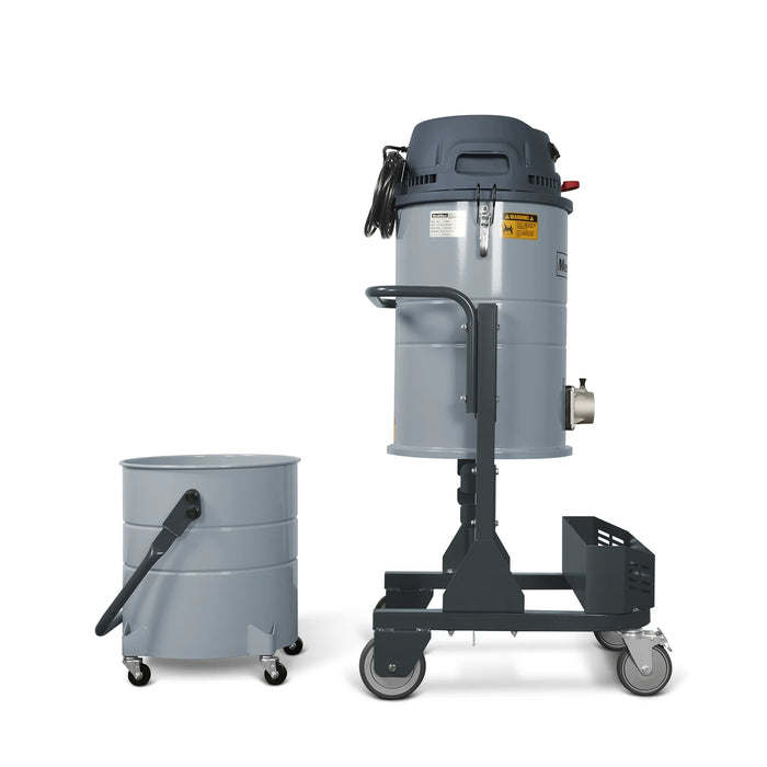 Industrial Wet/Dry Vacuum Cleaner with HEPA Filter Three Motor 3.3 HP 285 CFM 16 Gallon - 110V 1 Phase,  IVA3M