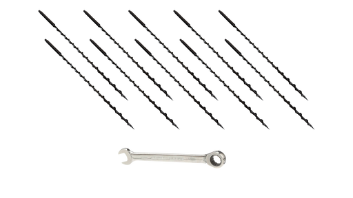 Integrarack IR EarthScrew Mounting Kit 10 Pack, 30-Inch Screws for BallastRack Frames, Solar Mounting Method for Dense Compacted Soil - Urban Supply Inc