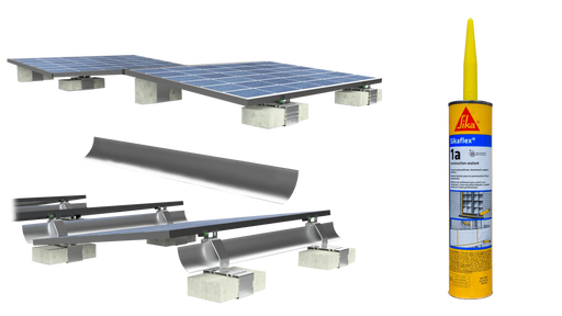 IntegraRack MultiBallast Kit for Flat Roofs and Flat Ground Solar Panel Installations - Urban Supply Inc