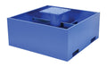 Vestil JIB-CB-18-B steel empty concrete base - view 2