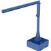 Vestil JIB-CB-25-10-10 Steel Portable Jib Crane with Empty Base 10 ft. I-Beam 250 lb. Capacity Blue