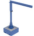 Vestil JIB-CB-25-8-10-BC Steel Portable Jib Crane with Filled Base 8 ft. I-Beam 250 lb. Capacity Blue