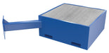 Vestil JIB-CBX-18-BC Steel Offset Concrete Filled Base 18 in. Height For JIB Crane Models Blue