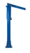 Vestil JIB-FM-10 Steel Floor Mounted Jib 80 in. I-Beam 1,000 lb. Capacity Blue