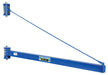Vestil JIB-HC-3 Steel High Clearance Tie Rod Jib 79-3/4 in. I-Beam 300 lb. Capacity Blue