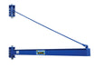 Vestil JIB-HC-6 Steel High Clearance Tie Rod Jib 79-3/4 in. I-Beam 600 lb. Capacity Blue