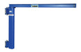 Vestil JIB-LC-3 Steel Low Clearance Tie Rod Jib 80 in. I-Beam 300 lb. Capacity Blue