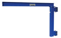 Vestil JIB-LC-6 Steel Low Clearance Tie Rod Jib 80 in. I-Beam 600 lb. Capacity Blue