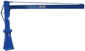 Vestil JIB-P-10-10-6 Steel Multi Station Jib Crane 120 in. I-Beam 1,000 lb. Capacity Blue