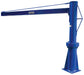 Vestil JIB-P-10-10-6 steel multi station jib crane - view 2