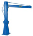 Vestil JIB-P-10-6-6 Steel Multi Station Jib Crane 72 in. I-Beam 1,000 lb. Capacity Blue