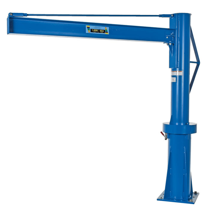 Vestil JIB-P-10-6-6 steel multi station jib crane - view 2