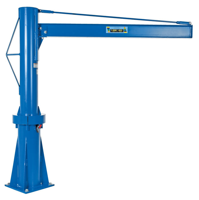 Vestil JIB-P-10-6-6 steel multi station jib crane - view 3