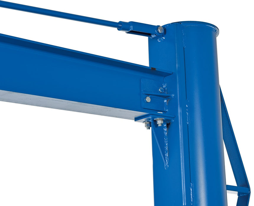 Vestil JIB-P-10-6-6 steel multi station jib crane - view 4