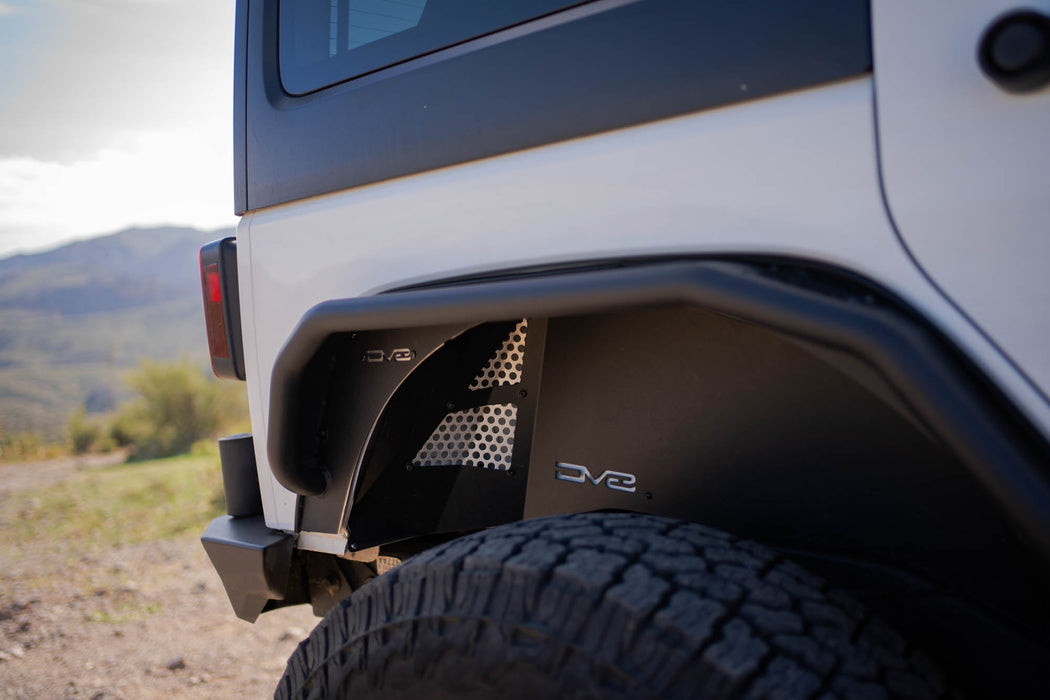 DV8 Offroad 2007-2018 Jeep Wrangler JK Spec Series Fender Flares – on the trail, image 10 of 20