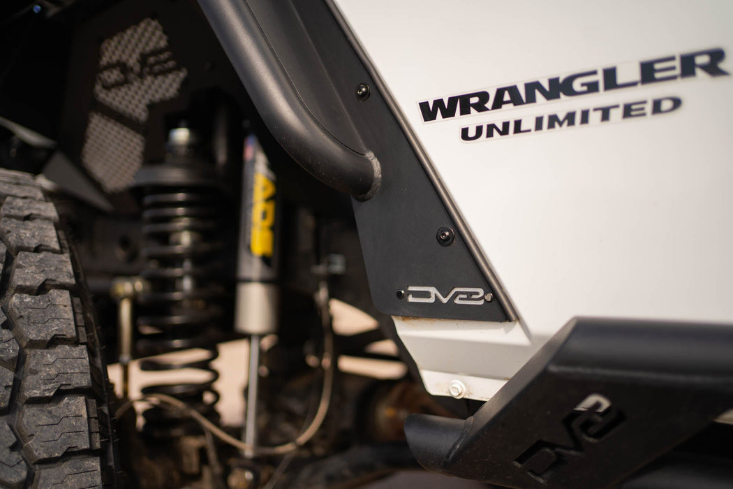 DV8 Offroad 2007-2018 Jeep Wrangler JK Spec Series Fender Flares – on the trail, image 12 of 20