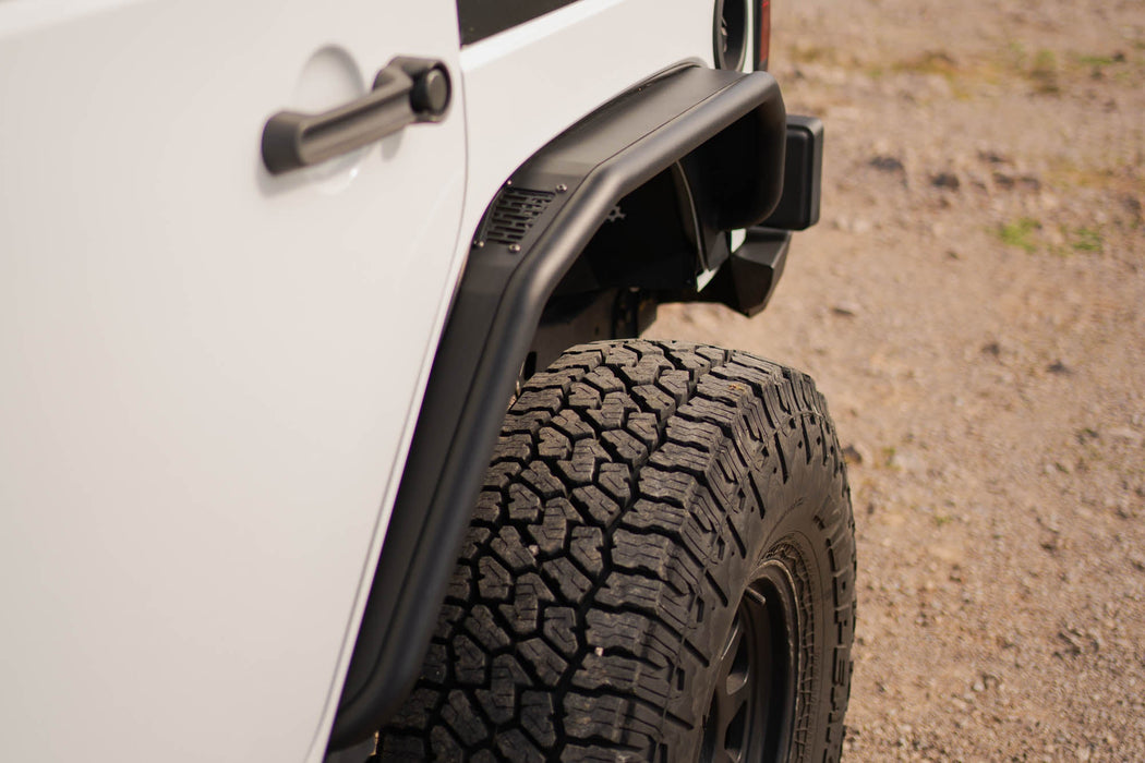 DV8 Offroad 2007-2018 Jeep Wrangler JK Spec Series Fender Flares – on the trail, image 6 of 20