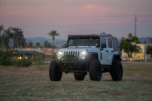DV8 Offroad 2007-2018 Jeep JK Projector LED Headlights – image 2 of 15