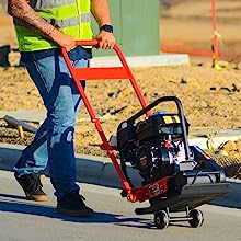 Tomahawk Power 5.5 HP Honda Vibratory Plate Compactor for Soil Compaction Tamper 3 Year Warranty - Product Image 10