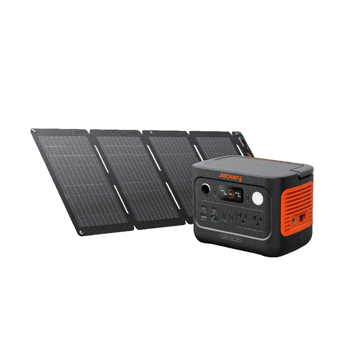 Jackery Solar Generator 300 v2 ports and display