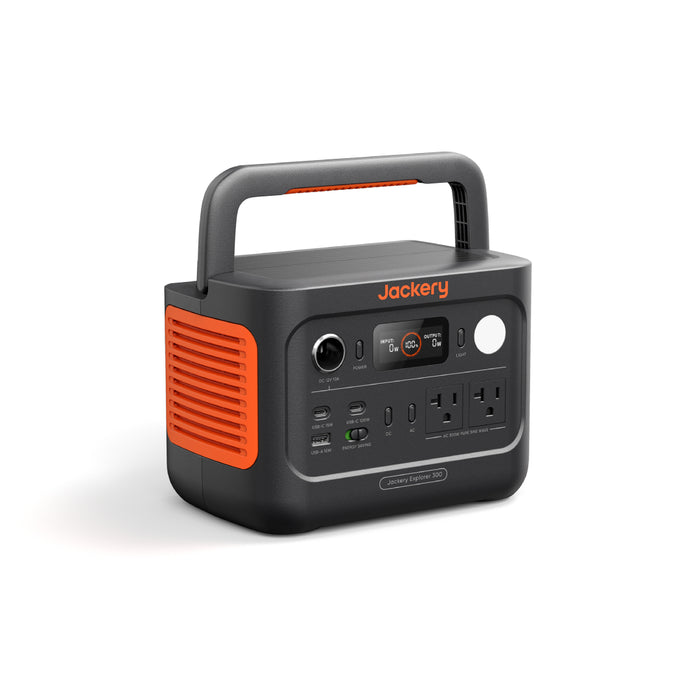 Jackery Solar Generator 300 v2 in use
