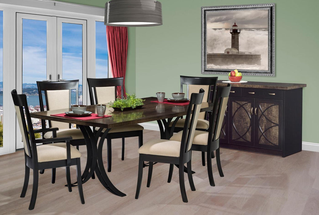 2017-0403 Jamestown Upholstered Dining Side Chair